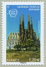 Image du timbre Sagrada Familia - Espagne