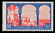 Image du timbre Centenaire de l´Algérie