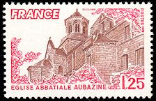 Image du timbre Eglise abbatiale Aubazine