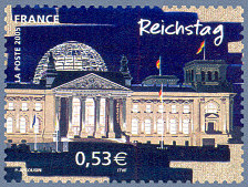 Image du timbre Reichstag