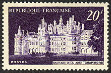 Image du timbre Chambord - Châteaux de la Loire