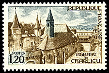 Image du timbre Abbaye de Charlieu