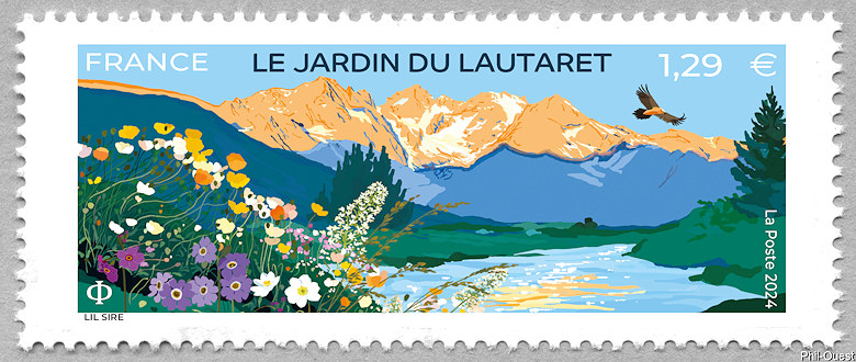 Image du timbre Le jardin du Lautaret