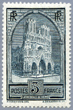 Image du timbre Cathédrale de Reims