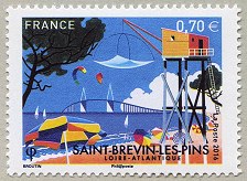 Image du timbre Saint-Brévin-les-Pins  - Loire-Atlantique