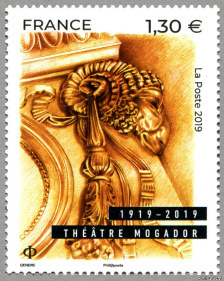 Image du timbre Centenaire du théâtre Mogador-La façade
