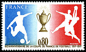 60ème anniversaire de la Coupe de France de Football 1917-1977