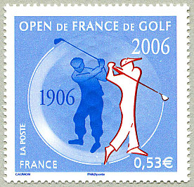 Image du timbre Open de Golf de France 1906-2006