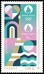 Image du timbre Jeux Olympiques et Paralympiques de PARIS 2024