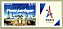Le timbre de 2017 de la candidature de Paris aux JO de  2024  «Venez partager»durchargé  13/09/2017 Lima
