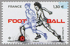 Image du timbre Football