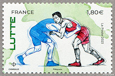 Image du timbre Lutte