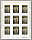 Puvis de Chavannes  1824-1898 - Feuillet de 9 timbres