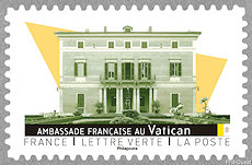 Image du timbre Ambassade française au Vatican