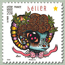 Image du timbre ♈ Bélier ♈