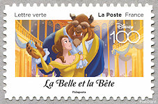 Image du timbre La Belle et la Bête