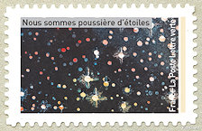 Image du timbre Nous sommes poussière d'étoiles