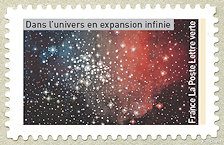 Image du timbre Dans l'univers en expansion infinie
