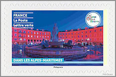 Image du timbre Dans les Alpes-Maritimes