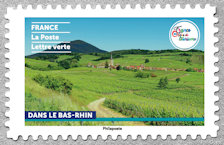 Image du timbre Randonnées pédestres dans le Bas-Rhin