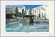 Image du timbre Dans l'Hérault