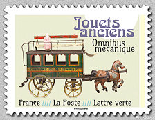 Image du timbre Omnibus mécanique
