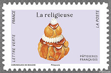 Image du timbre La religieuse