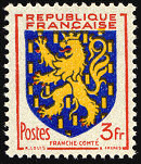Image du timbre Armoiries de Franche Comté