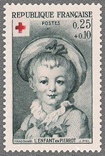 Image du timbre L´Enfant en Pierrot - second tirage