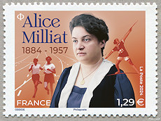 Image du timbre Alice Milliat 1884-1957