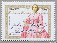 Julie-Victoire  Daubié  1824-1874