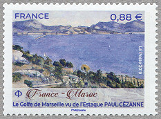 Le golfe de Marseille vu de l'Estaque
   Paul Cézanne