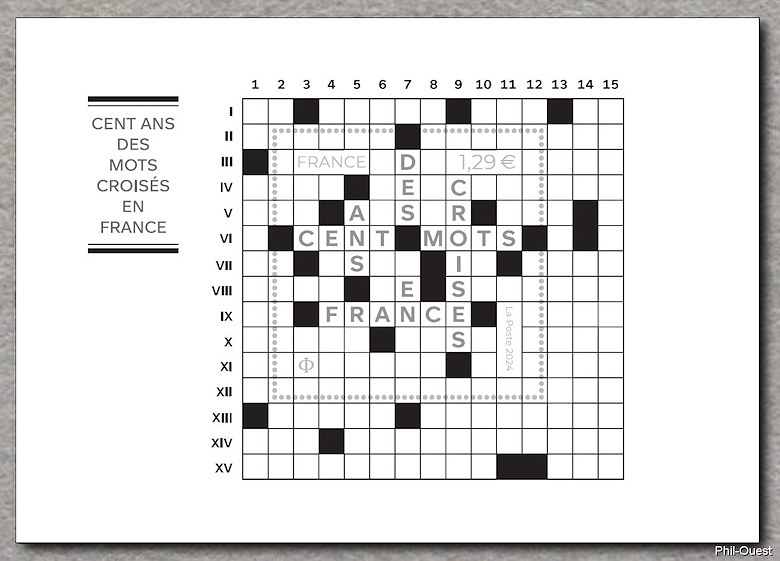 Cent ans des mots croisés en France