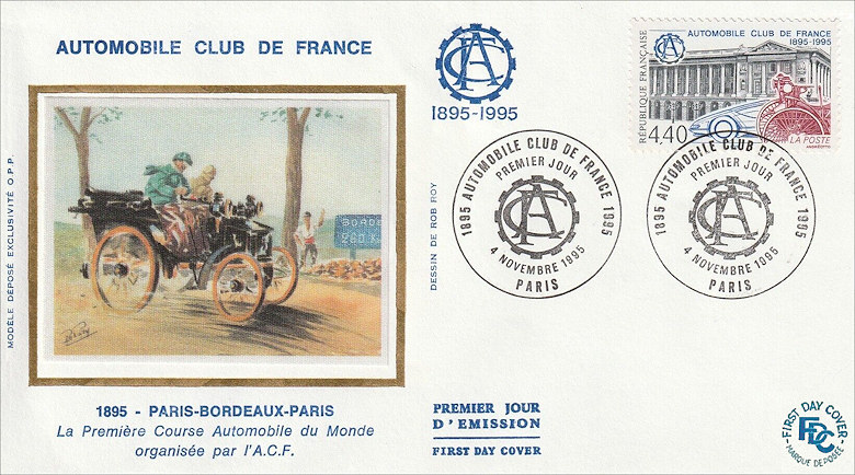 FDC Paris- Bordeaux 1895