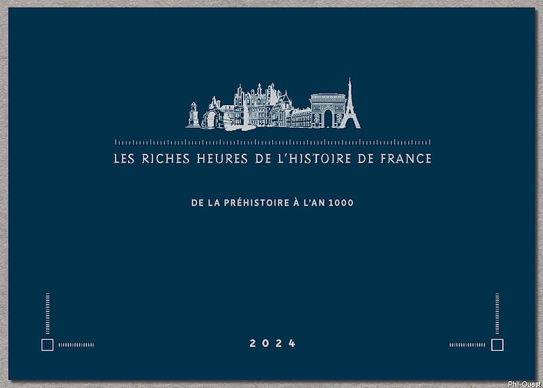 Image du timbre Les riches heures de l'Histoire de France - De la préhistoire à l’an 1000
