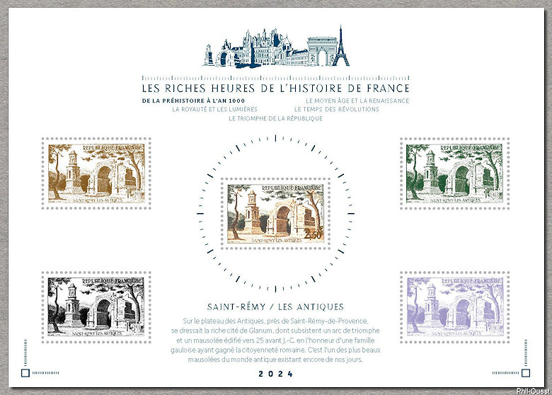 Image du timbre Saint-Rémy - Les antiques