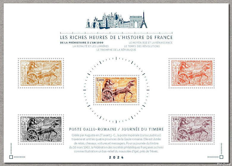 Journée du timbre - Poste Gallo-Romaine