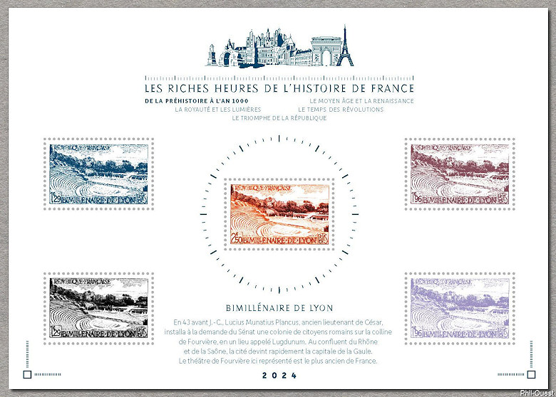 Image du timbre Bimillénaire de Lyon