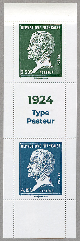 Image du timbre Carnet Pasteur-Centenaire de la machine à affranchir