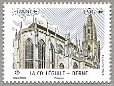 Image du timbre La collégiale - Berne