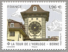 Image du timbre La tour de l’horloge - Berne