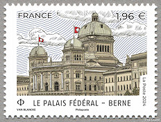 Image du timbre Le palais fédéral - Berne