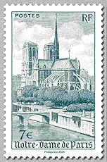 Image du timbre Notre-Dame de Paris