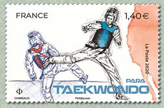 Image du timbre Para-taekwondo